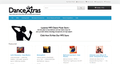 Desktop Screenshot of dancextras.co.uk